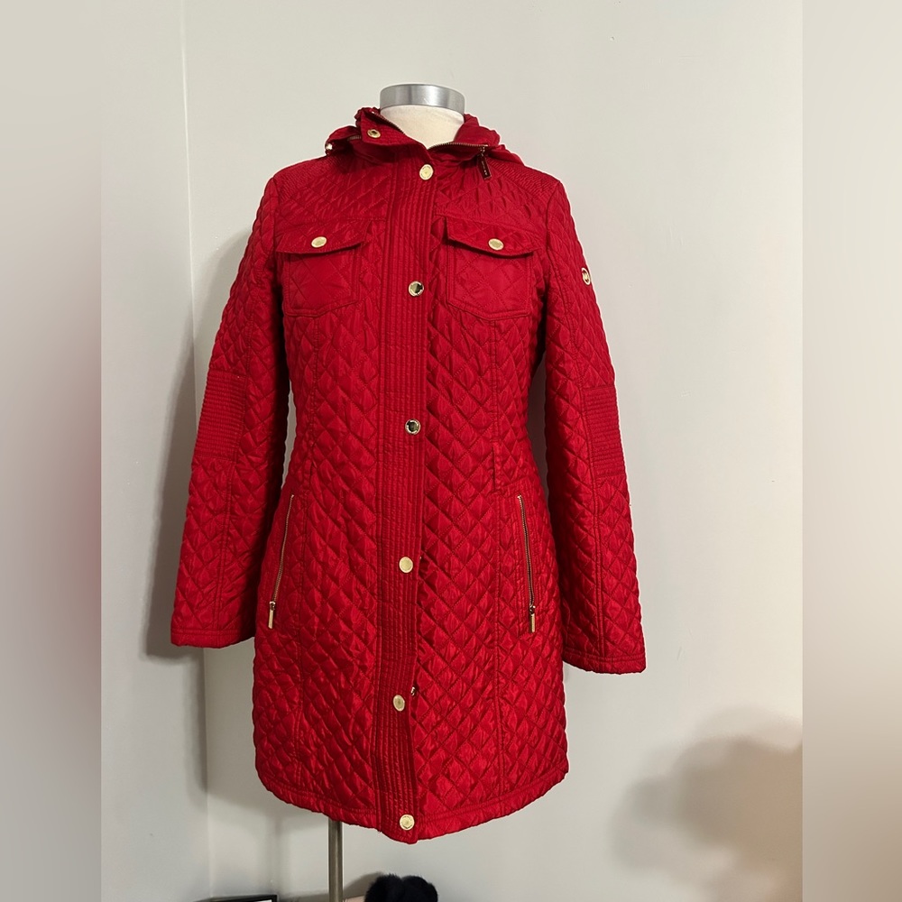 Michael Kors red Puffer jacket